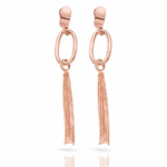 Rose gold earring