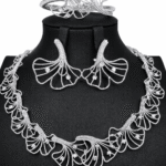 White gold PIERO MILANO set