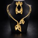 Yellow gold vintage set